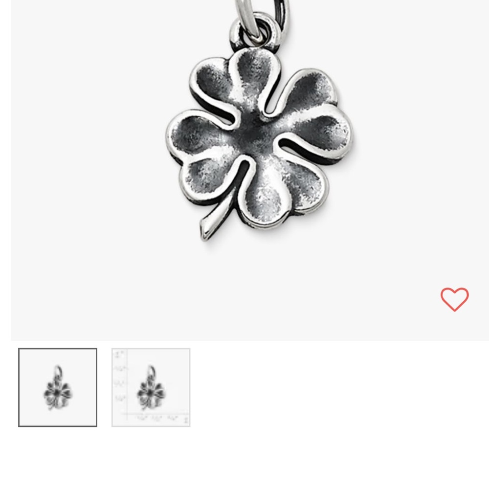 James Avery Four Leaf Clover Charm